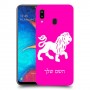 אריה כיסוי מגן קשיח בעיצוב אישי עם השם שלך ל Samsung Galaxy A20 יחידה אחת סקרין מובייל