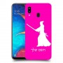 סמוראי כיסוי מגן קשיח בעיצוב אישי עם השם שלך ל Samsung Galaxy A20 יחידה אחת סקרין מובייל