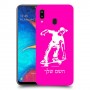 ילד סקייטבורד כיסוי מגן קשיח בעיצוב אישי עם השם שלך ל Samsung Galaxy A20 יחידה אחת סקרין מובייל