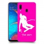 סקִי כיסוי מגן קשיח בעיצוב אישי עם השם שלך ל Samsung Galaxy A20 יחידה אחת סקרין מובייל
