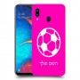 כדורגל - כדור כיסוי מגן קשיח בעיצוב אישי עם השם שלך ל Samsung Galaxy A20 יחידה אחת סקרין מובייל