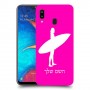 גלישה כיסוי מגן קשיח בעיצוב אישי עם השם שלך ל Samsung Galaxy A20 יחידה אחת סקרין מובייל