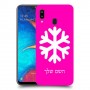 שלג כיסוי מגן קשיח בעיצוב אישי עם השם שלך ל Samsung Galaxy A20 יחידה אחת סקרין מובייל