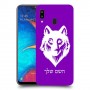 זאב כיסוי מגן קשיח בעיצוב אישי עם השם שלך ל Samsung Galaxy A20 יחידה אחת סקרין מובייל