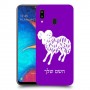 טלה כיסוי מגן קשיח בעיצוב אישי עם השם שלך ל Samsung Galaxy A20 יחידה אחת סקרין מובייל