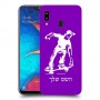 ילד סקייטבורד כיסוי מגן קשיח בעיצוב אישי עם השם שלך ל Samsung Galaxy A20 יחידה אחת סקרין מובייל