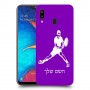 שחקן טניס כיסוי מגן קשיח בעיצוב אישי עם השם שלך ל Samsung Galaxy A20 יחידה אחת סקרין מובייל