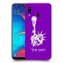 פסל החירות כיסוי מגן קשיח בעיצוב אישי עם השם שלך ל Samsung Galaxy A20 יחידה אחת סקרין מובייל