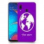 עולם כיסוי מגן קשיח בעיצוב אישי עם השם שלך ל Samsung Galaxy A20 יחידה אחת סקרין מובייל