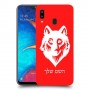 זאב כיסוי מגן קשיח בעיצוב אישי עם השם שלך ל Samsung Galaxy A20 יחידה אחת סקרין מובייל