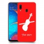 כינור כיסוי מגן קשיח בעיצוב אישי עם השם שלך ל Samsung Galaxy A20 יחידה אחת סקרין מובייל