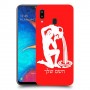 דלי כיסוי מגן קשיח בעיצוב אישי עם השם שלך ל Samsung Galaxy A20 יחידה אחת סקרין מובייל