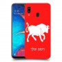 שור כיסוי מגן קשיח בעיצוב אישי עם השם שלך ל Samsung Galaxy A20 יחידה אחת סקרין מובייל