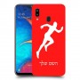 רץ כיסוי מגן קשיח בעיצוב אישי עם השם שלך ל Samsung Galaxy A20 יחידה אחת סקרין מובייל