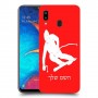 סקִי כיסוי מגן קשיח בעיצוב אישי עם השם שלך ל Samsung Galaxy A20 יחידה אחת סקרין מובייל
