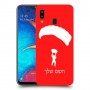 צניחה חופשית כיסוי מגן קשיח בעיצוב אישי עם השם שלך ל Samsung Galaxy A20 יחידה אחת סקרין מובייל