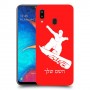 סנובורד כיסוי מגן קשיח בעיצוב אישי עם השם שלך ל Samsung Galaxy A20 יחידה אחת סקרין מובייל