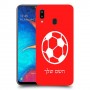 כדורגל - כדור כיסוי מגן קשיח בעיצוב אישי עם השם שלך ל Samsung Galaxy A20 יחידה אחת סקרין מובייל