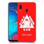 טריאתלון כיסוי מגן קשיח בעיצוב אישי עם השם שלך ל Samsung Galaxy A20 יחידה אחת סקרין מובייל