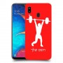 הרמת משקולות כיסוי מגן קשיח בעיצוב אישי עם השם שלך ל Samsung Galaxy A20 יחידה אחת סקרין מובייל
