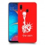 פסל החירות כיסוי מגן קשיח בעיצוב אישי עם השם שלך ל Samsung Galaxy A20 יחידה אחת סקרין מובייל