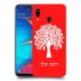 עץ כיסוי מגן קשיח בעיצוב אישי עם השם שלך ל Samsung Galaxy A20 יחידה אחת סקרין מובייל