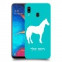 סוס כיסוי מגן קשיח בעיצוב אישי עם השם שלך ל Samsung Galaxy A20 יחידה אחת סקרין מובייל