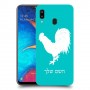 תרנגול כיסוי מגן קשיח בעיצוב אישי עם השם שלך ל Samsung Galaxy A20 יחידה אחת סקרין מובייל