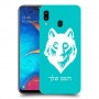 זאב כיסוי מגן קשיח בעיצוב אישי עם השם שלך ל Samsung Galaxy A20 יחידה אחת סקרין מובייל