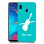 כינור כיסוי מגן קשיח בעיצוב אישי עם השם שלך ל Samsung Galaxy A20 יחידה אחת סקרין מובייל