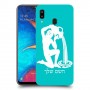 דלי כיסוי מגן קשיח בעיצוב אישי עם השם שלך ל Samsung Galaxy A20 יחידה אחת סקרין מובייל