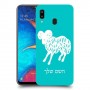 טלה כיסוי מגן קשיח בעיצוב אישי עם השם שלך ל Samsung Galaxy A20 יחידה אחת סקרין מובייל