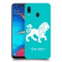 אריה כיסוי מגן קשיח בעיצוב אישי עם השם שלך ל Samsung Galaxy A20 יחידה אחת סקרין מובייל