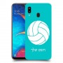 כדורעף - כדור כיסוי מגן קשיח בעיצוב אישי עם השם שלך ל Samsung Galaxy A20 יחידה אחת סקרין מובייל