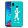מערב פרוע - קאובוי כיסוי מגן קשיח בעיצוב אישי עם השם שלך ל Samsung Galaxy A20 יחידה אחת סקרין מובייל