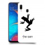 צפרדע טרופית כיסוי מגן קשיח בעיצוב אישי עם השם שלך ל Samsung Galaxy A20 יחידה אחת סקרין מובייל