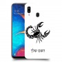 עקרב כיסוי מגן קשיח בעיצוב אישי עם השם שלך ל Samsung Galaxy A20 יחידה אחת סקרין מובייל