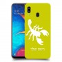 עקרב כיסוי מגן קשיח בעיצוב אישי עם השם שלך ל Samsung Galaxy A20 יחידה אחת סקרין מובייל