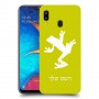 צפרדע טרופית כיסוי מגן קשיח בעיצוב אישי עם השם שלך ל Samsung Galaxy A20 יחידה אחת סקרין מובייל