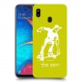 ילד סקייטבורד כיסוי מגן קשיח בעיצוב אישי עם השם שלך ל Samsung Galaxy A20 יחידה אחת סקרין מובייל