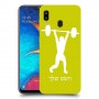 הרמת משקולות כיסוי מגן קשיח בעיצוב אישי עם השם שלך ל Samsung Galaxy A20 יחידה אחת סקרין מובייל