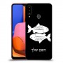 דגים כיסוי מגן קשיח בעיצוב אישי עם השם שלך ל Samsung Galaxy A20s יחידה אחת סקרין מובייל