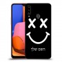 סמיילי כיסוי מגן קשיח בעיצוב אישי עם השם שלך ל Samsung Galaxy A20s יחידה אחת סקרין מובייל