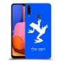 צפרדע טרופית כיסוי מגן קשיח בעיצוב אישי עם השם שלך ל Samsung Galaxy A20s יחידה אחת סקרין מובייל