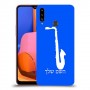 סקספון כיסוי מגן קשיח בעיצוב אישי עם השם שלך ל Samsung Galaxy A20s יחידה אחת סקרין מובייל
