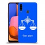 מאזניים כיסוי מגן קשיח בעיצוב אישי עם השם שלך ל Samsung Galaxy A20s יחידה אחת סקרין מובייל