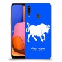 שור כיסוי מגן קשיח בעיצוב אישי עם השם שלך ל Samsung Galaxy A20s יחידה אחת סקרין מובייל