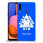 טריאתלון כיסוי מגן קשיח בעיצוב אישי עם השם שלך ל Samsung Galaxy A20s יחידה אחת סקרין מובייל