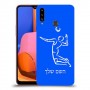 שחקן כדורעף כיסוי מגן קשיח בעיצוב אישי עם השם שלך ל Samsung Galaxy A20s יחידה אחת סקרין מובייל