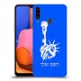 פסל החירות כיסוי מגן קשיח בעיצוב אישי עם השם שלך ל Samsung Galaxy A20s יחידה אחת סקרין מובייל